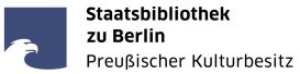 Logo der Staatsbibliothek zu Berlin – Preußischer Kulturbesitz