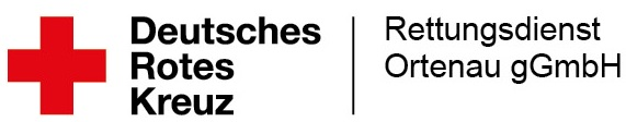 Logo des Deutschen Roten Kreuzes – Rettungsdienst Ortenau gGmbH